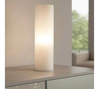 IDEAL LUX Lampada da tavolo Edo TL1 Big moderna vetro bianco 1 luce E27 A++