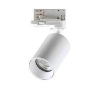 DYNAMITE SPOT PER BINARIO LINK 3-Phase 1 LUCE ATTACCO GU10 BIANCO ORIENTABILE D.5,7CM