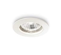 Faretto Da Incasso Moderno Jazz Metallo Bianco 1 Luce Gu10 Confezione da 3