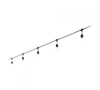 Sospensione Moderna Fiesta Materie Plastiche Nero 5 Luci E27