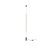 Applique Moderna Filo Metallo Ottone Led 15W 3000K Luce Calda
