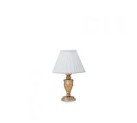 Lampade Da Scrivania - Ufficio Classico Firenze Metallo Oro 1 Luce E14