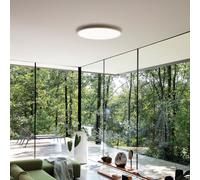 Plafoniera Moderna Fly Alluminio-Materie Plastiche Bianco Led 18W 3000K D35Cm