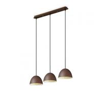 Ideal Lux FOLK SP3 COFFEE Mod. 174235 Lampada A Sospensione 3 Luci