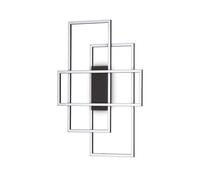 Ideal Lux FRAME PL RETTANGOLO NERO 3000K Mod. 270661 Lampada Da Soffitto 1 Luce