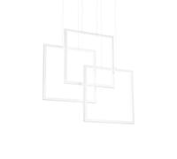 Ideal Lux FRAME SP QUADRATO BIANCO 3000K Mod. 253596 Lampada A Sospensione 1 Luc