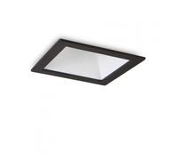 Ideal Lux GAME TRIM SQUARE 11W 3000K BK WH Mod. 192406 Lampada Da Incasso 1 Luce