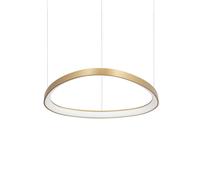 Lampadario A Sospensione Contemporaneo Gemini Metallo Ottone Led 48W 3000K Ip20