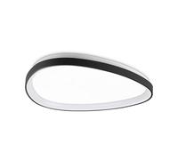 Ideal Lux GEMINI Lampada LED semi-incasso integrata ON-OFF da 61 cm Nera 3850Lm 3000K