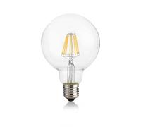 Ideal Lux E27 GLOBO D095 08W 3000K CRI90 TRASP Mod. 271606 Lampadina