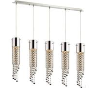 Ideal Lux GOCCE SB5 illuminazione da soffitto Cromo GU10