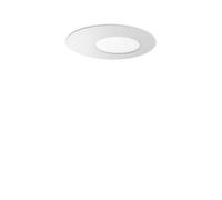 Plafoniera Contemporanea Iride Metallo Bianco Led Integrato 17W 3000K Ip20