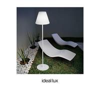 Piantana Moderna Itaca Metallo Bianco 1 Luce E27