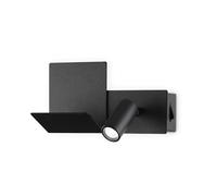 LAMPADA DA PARETE KOMODO 2 AP NERO