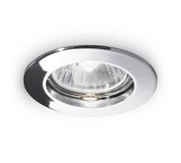IDEAL LUX Lampada da incasso Jazz FI Cromo Tonda GU10 1x50W Confezione 3 pezzi