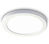 Ideal-Lux - Lampada da soffitto AURA PL ROUND 4000K BIANCO, 22 x 22 x h2 cm