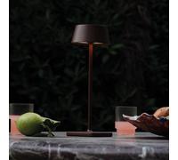 Ideal Lux Lampada da tavolo ricaricabile a LED per esterni Metallo marrone IDEAL LUX
