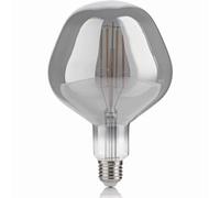 Ideal Lux lampadina led vintage 237381 Apple E27 6W 2200K 205lm 220-240V fumè...