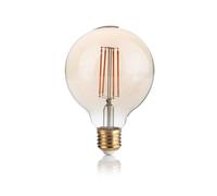 Ideal Lux Lampadina LED Globo Small E27 4W 2200K 300 lm Dimmerabile Vintage Ambra