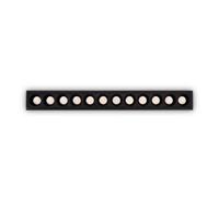 LIKA SLIM INCASSO LED SMD Alimentatore ONOFF incluso 20 W 32° 1800 lm 2700 K NERO
