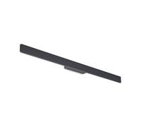 Applique Da Parete Contemporaneo Linea Alluminio Nero Led 20W 3000K Ip54