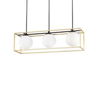 Ideal Lux LINGOTTO SP3 OTTONE Mod. 198125 Lampada A Sospensione 3 Luci