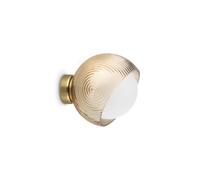 Ideal Lux Luci & Illuminazione BLOOM AP1 D17 OTTONE Lampada da parete D 170 x P