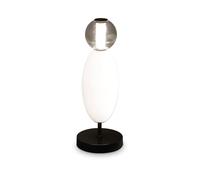 Lampada Da Tavolo Contemporanea Lumiere Metallo Nero Led 18W 3000K Ip20