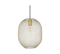 Lampadario A Sospensione Contemporaneo Net Metallo Oro 1 Luce E27 42W Ip20