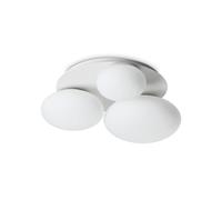 LAMPADA DA SOFFITTO NINFEA PL3 BIANCO