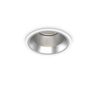 Faretto Ad Incasso Off Alluminio Bianco Led 28W 4000K Luce Naturale