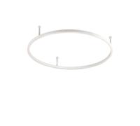Ideal Lux ORACLE SLIM PL D070 ROUND 4000K ON-OFF WH Mod. 341958 Lampada Da Soffi