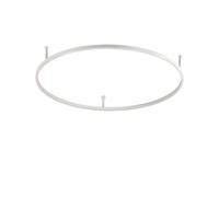 Ideal Lux ORACLE SLIM PL D090 ROUND 2700K ON-OFF WH Mod. 341972 Lampada Da Soffi