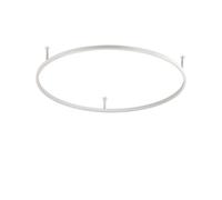 Ideal Lux ORACLE SLIM PL D090 ROUND 3000K ON-OFF WH Mod. 266015 Lampada Da Soffi