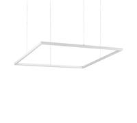 Ideal Lux ORACLE SLIM SP D090 SQUARE 3000K ON-OFF WH Mod. 259192 Lampada A Sospe