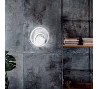 Ideal lux oz ap on-off bianco applique led 28w 3000k design moderna
