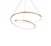 Ideal Lux OZ SP D60 ON-OFF OTTONE 2700K Mod. 342368 Lampada A Sospensione 1 Luce