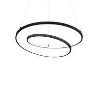 Ideal Lux OZ SP D80 ON-OFF NERO 4000K Mod. 342443 Lampada A Sospensione 1 Luce