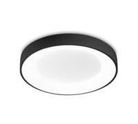 Plafoniera Contemporanea Planet Metallo Nero Led Integrato 22W 3000K Ip20