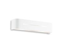 Applique Moderna Posta Metallo Bianco 2 Luci E14