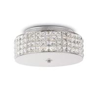 Ideal Lux ROMA PL4 illuminazione da soffitto Cromo G9 Alogena 40 W C