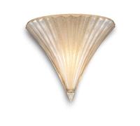 Applique Classica Santa Vetro Oro 1 Luce E14 Small