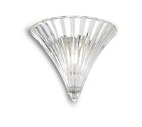 IDEAL LUX Applique classica Santa AP1 Vetro trasparente 1 luce E14 Small