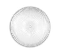 Plafoniera Classica Shell Vetro Trasparente 6 Luci E27