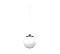IDEAL LUX Sistema luce binario EGO PENDANT BALL 10W 3000K ON-OFF BK, Sistema a rotaia, Illuminazione modulare, Dispositivo su binario, 19x12h50 cm, Nero