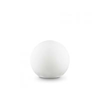Piantana Moderna Sole Materie Plastiche Bianco 1 Luce E27 D30Cm
