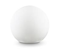 Piantana Moderna Sole Materie Plastiche Bianco 1 Luce E27 D30Cm