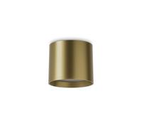 SPIKE TONDO FARETTO LED 3000k 10W 1100 lm IP20 OTTONE