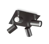 LAMPADA DA SOFFITTO SPOT PL4 NERO