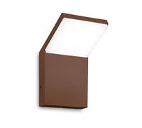 Applique Da Parete Contemporaneo Style Alluminio Coffee Led 9W 3000K Ip54